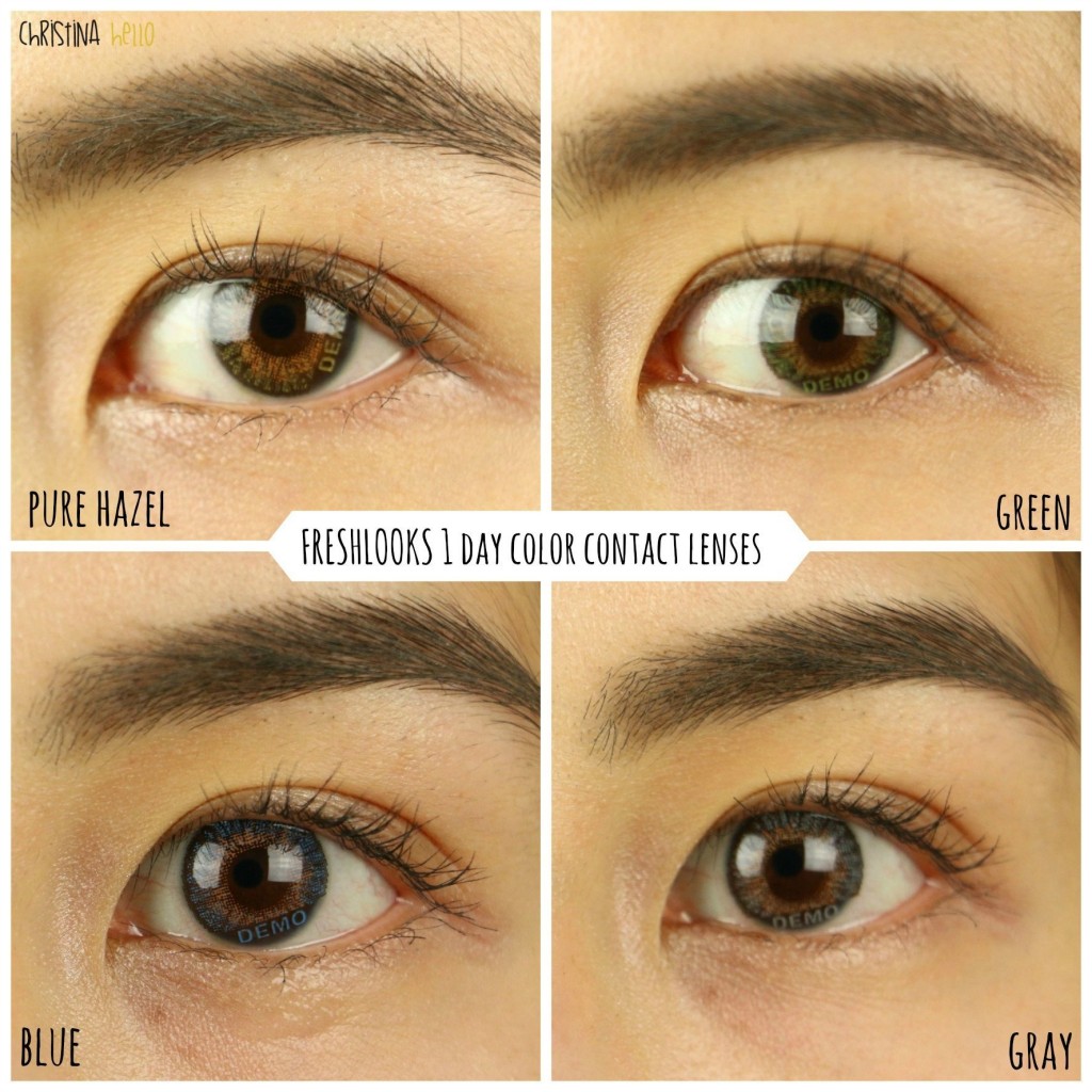colored contacts Freshlook