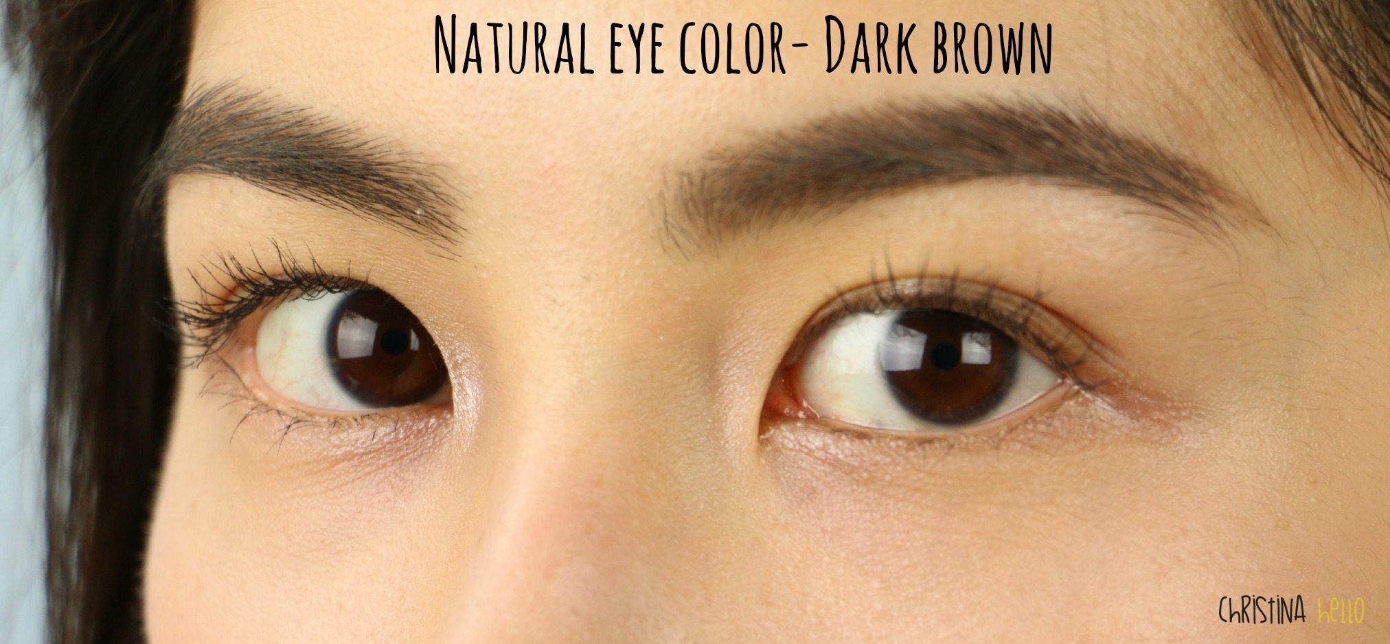 gemstone green contacts on dark brown eyes