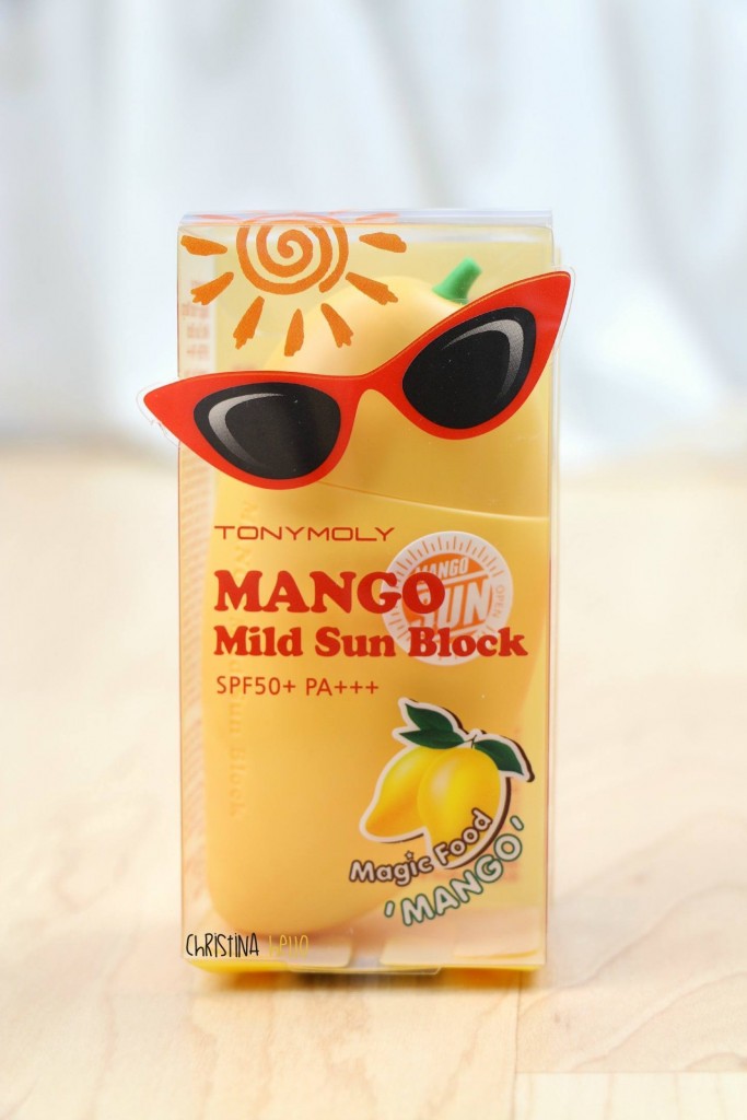 Tony Moly mango mild sun block