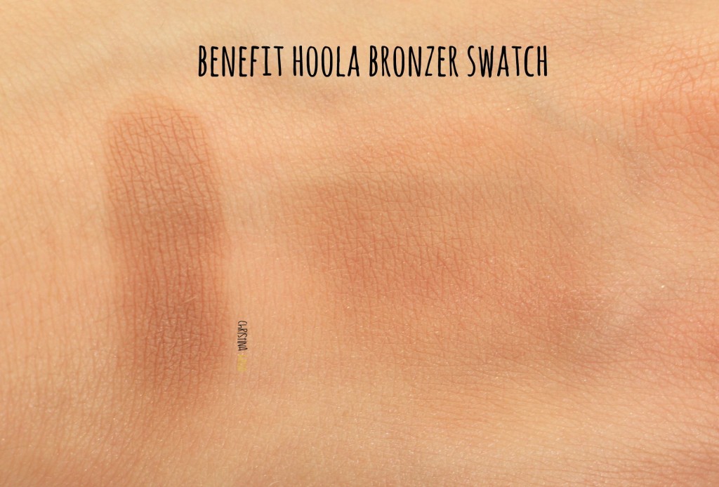 benefit hoola bronzer swatch