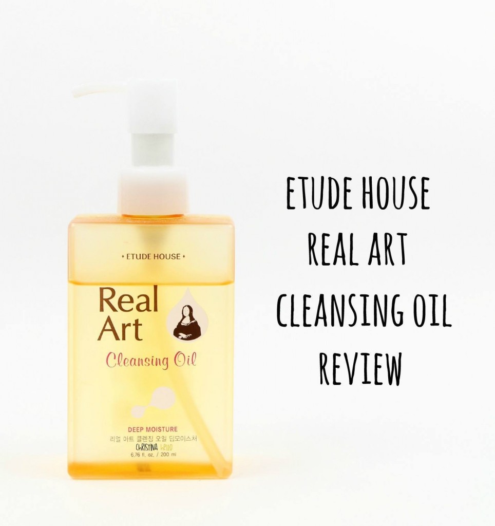 Etude House real art cleansing oil review