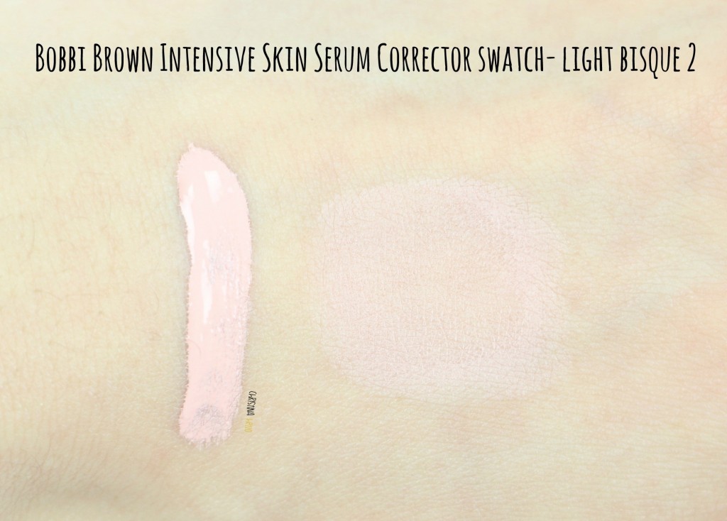 Bobbi Brown intensive skin serum corrector swatch