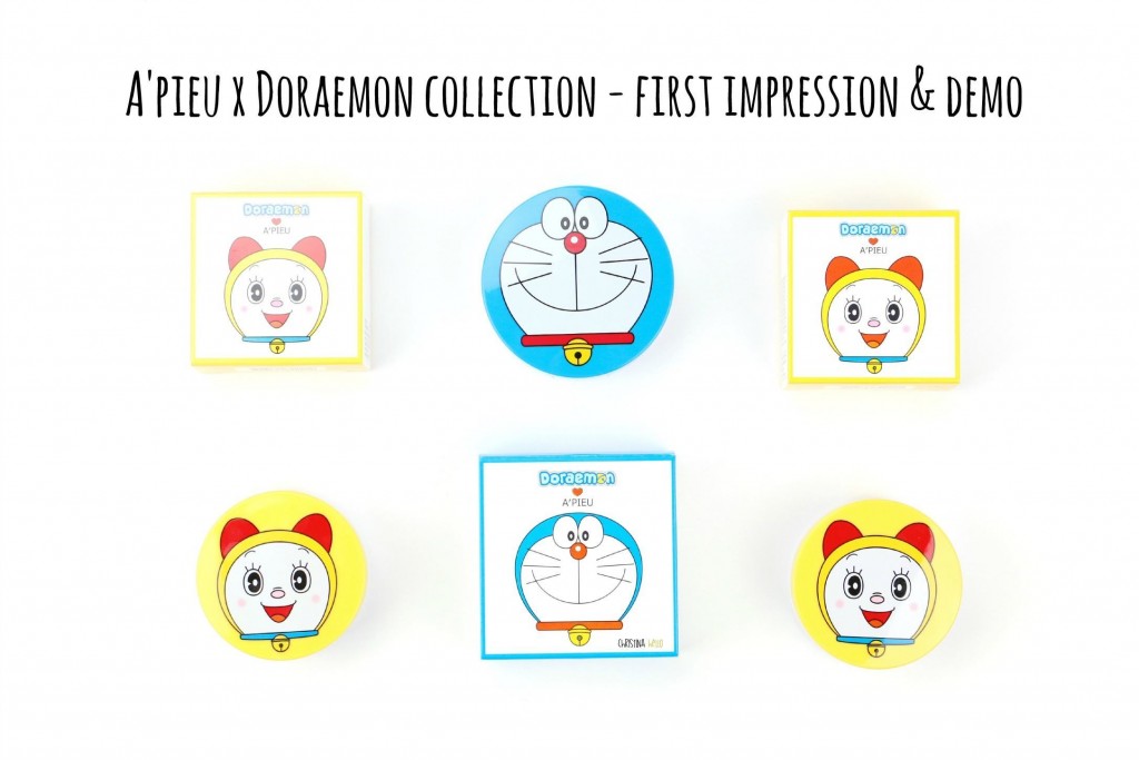 A'pieu Doraemon collection review