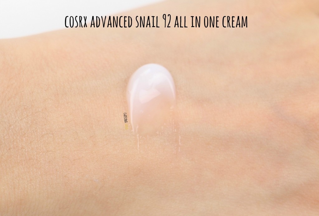 Cosrx advanced snail cream review