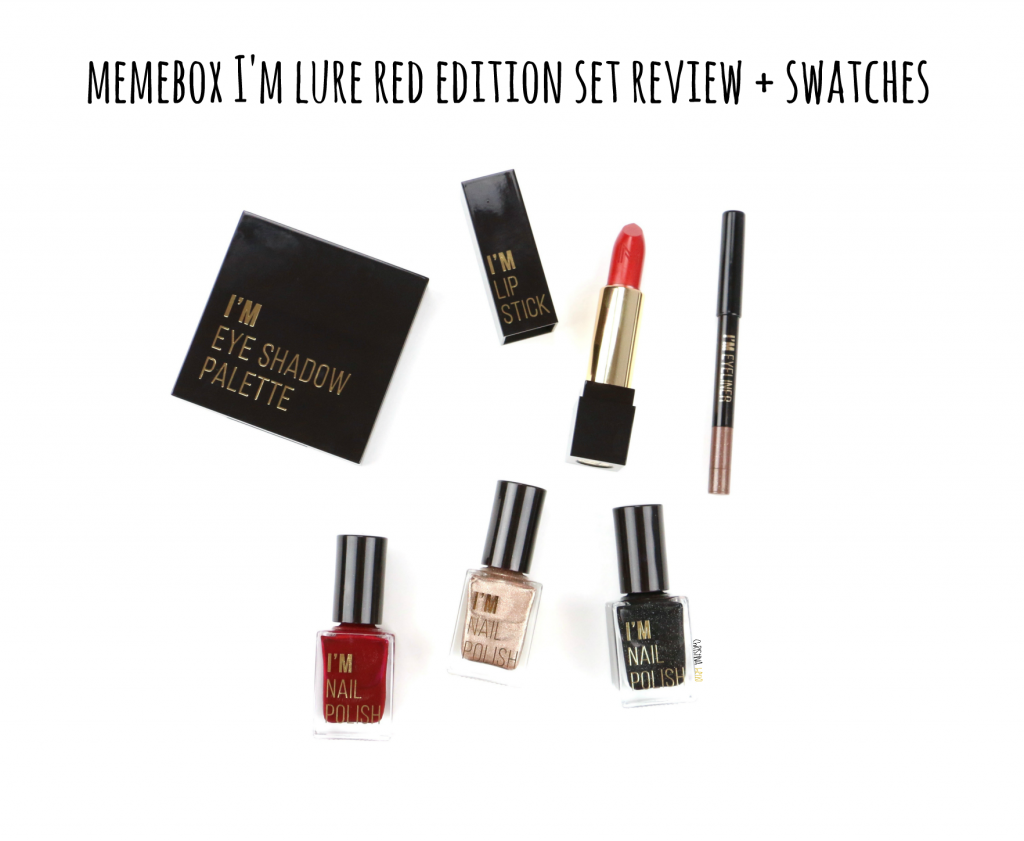 Memebox I'm lure red edition review