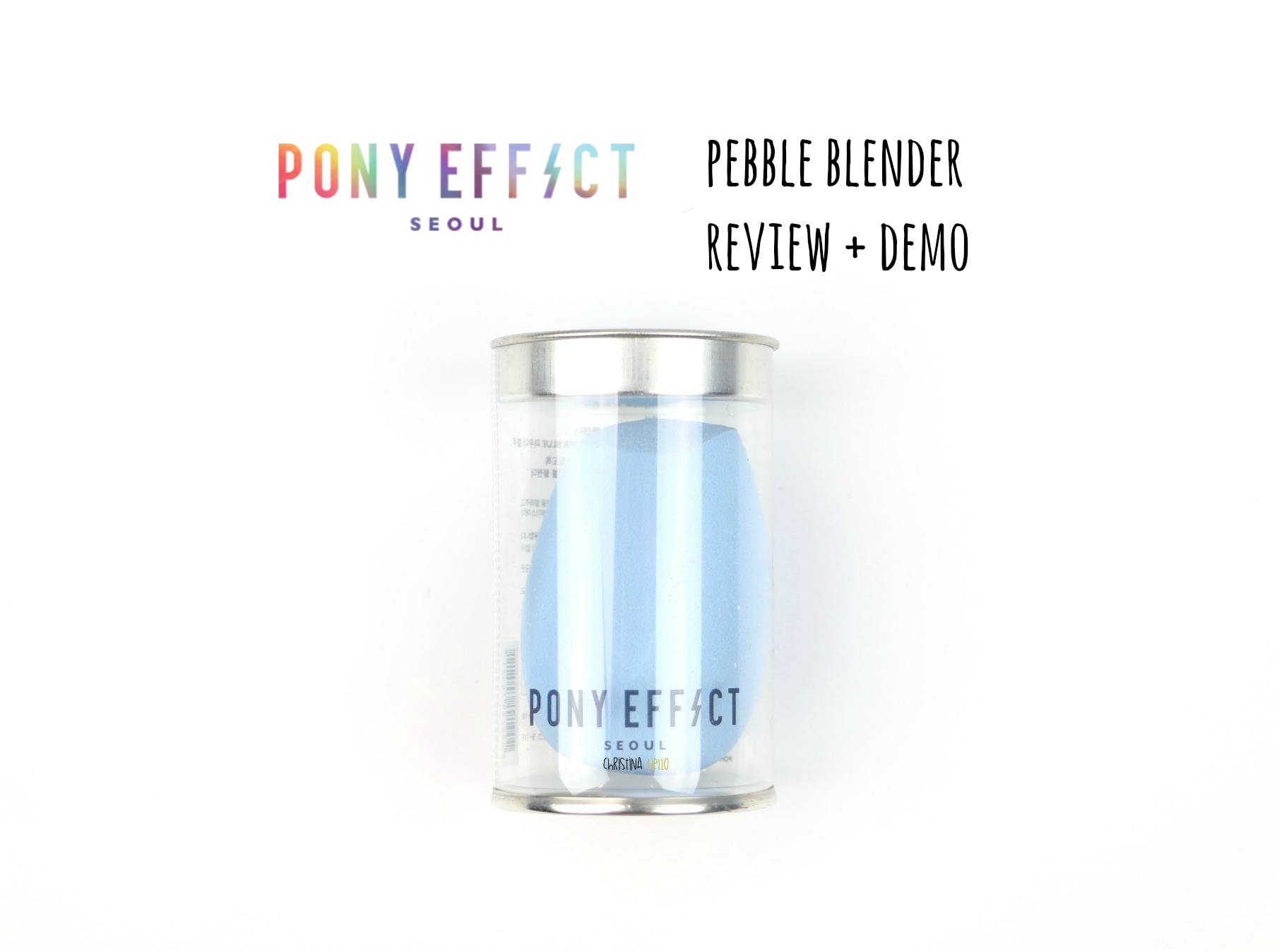 Pony effect pebble blender review