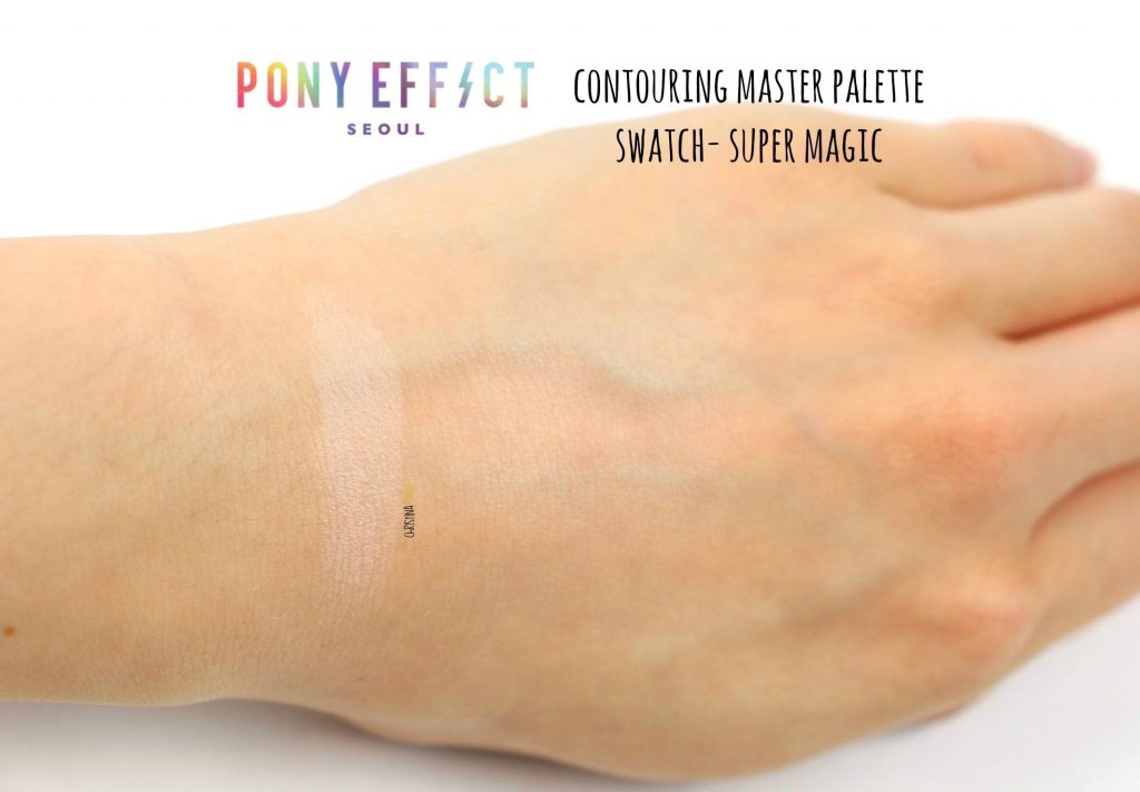 Pony effect contouring master palette swatches