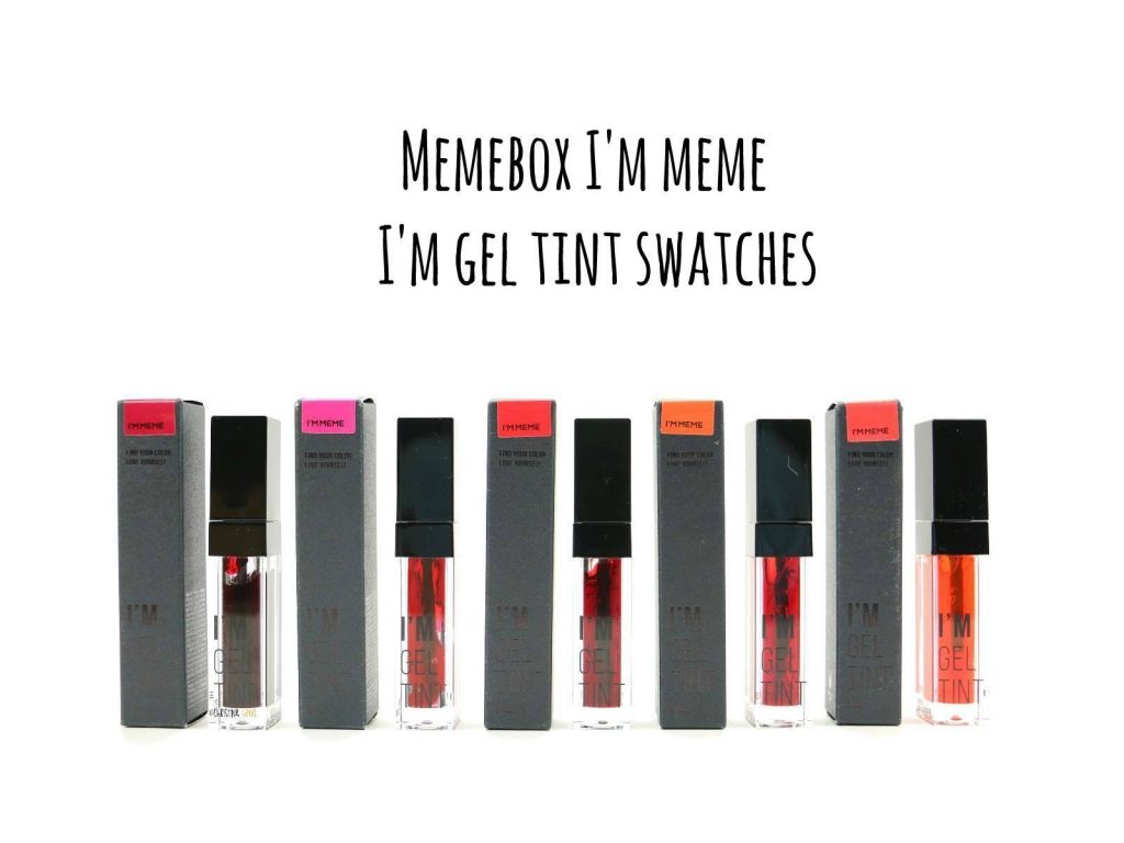 Lip tint Memebox review