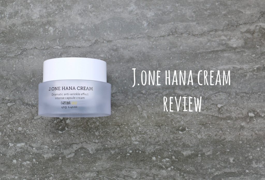 J.one Hana cream review