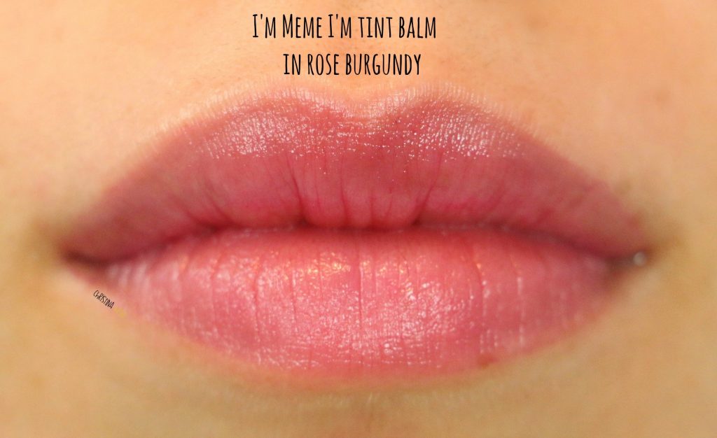 I'm meme tinted balm dior lip glow dupe