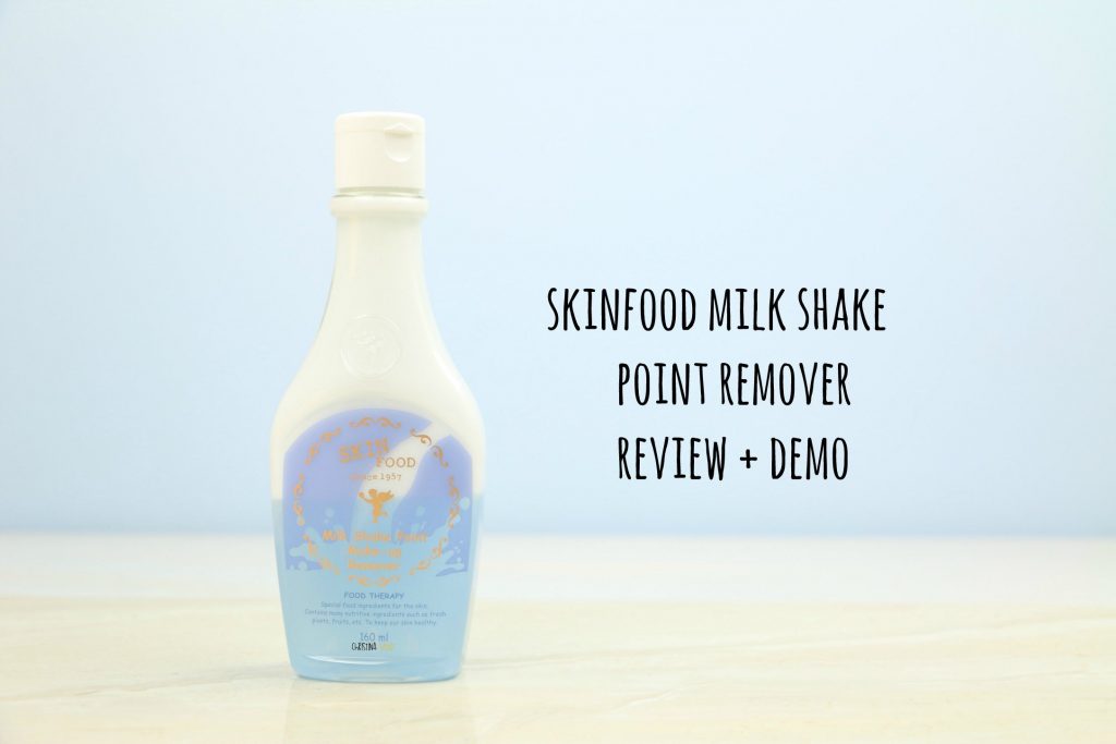 Skinfood milk shake point remover review