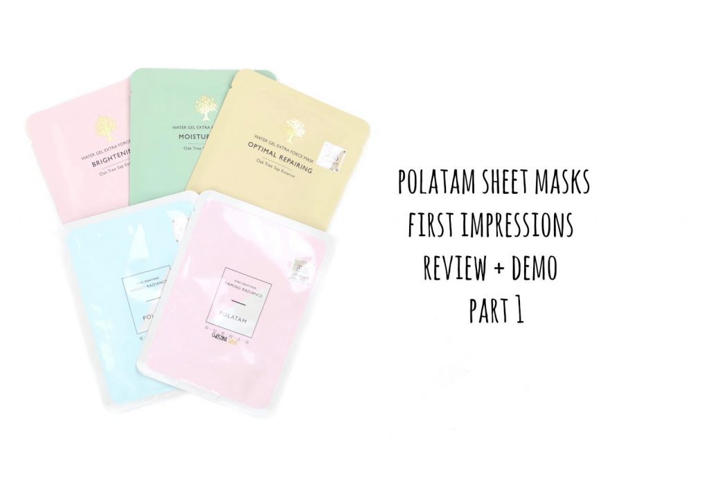 Polatam sheet mask review