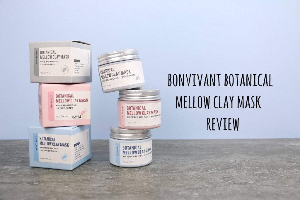 Bonvivant botanical mellow clay mask review