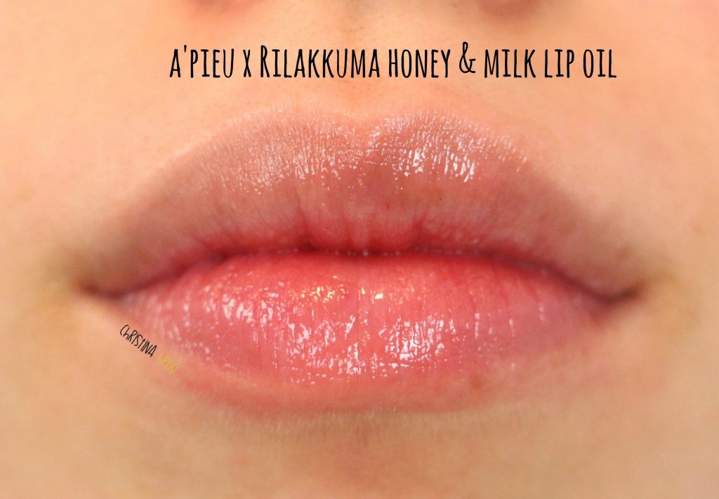 A'pieu honey and milk lip oil
