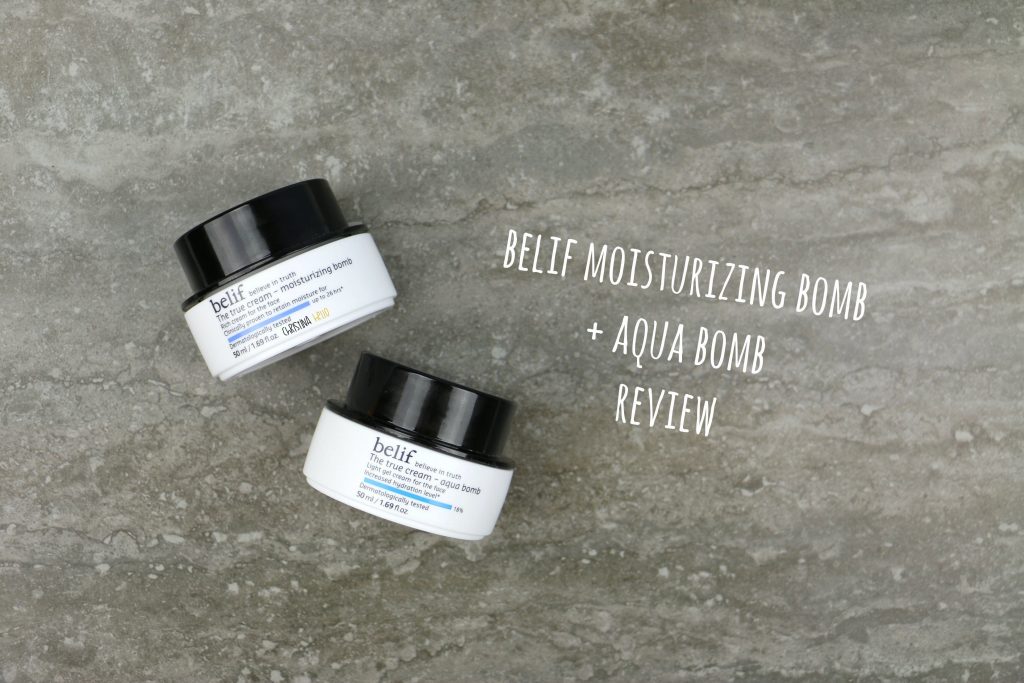 belif moisturizing bomb aqua bomb review