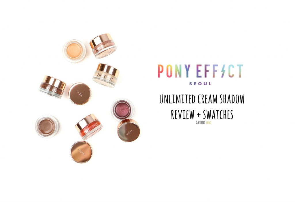 Pony effect unlimited cream shadow review