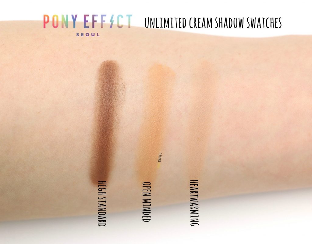 Pony effect unlimited cream shadow review