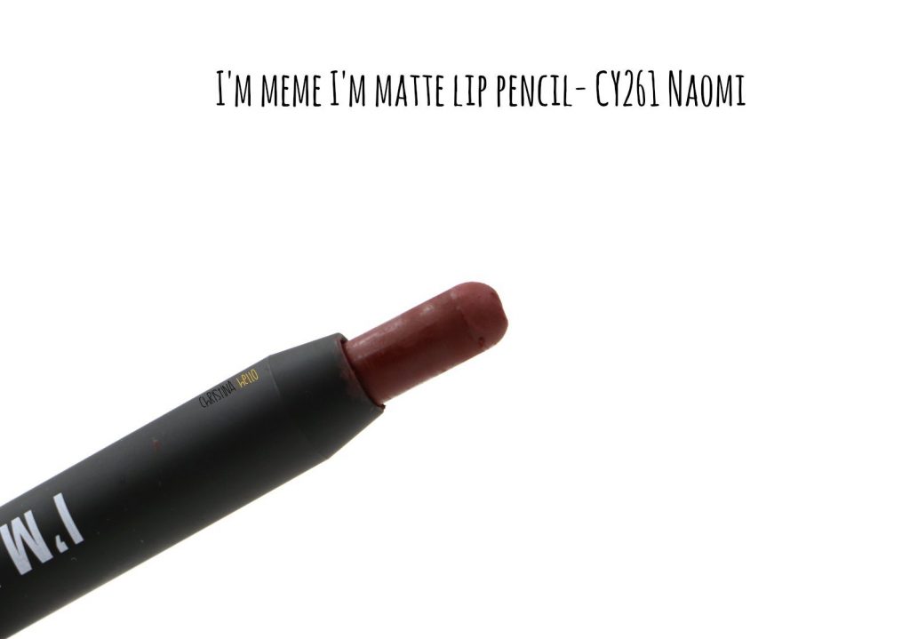 I'm meme I'm matte lip crayon