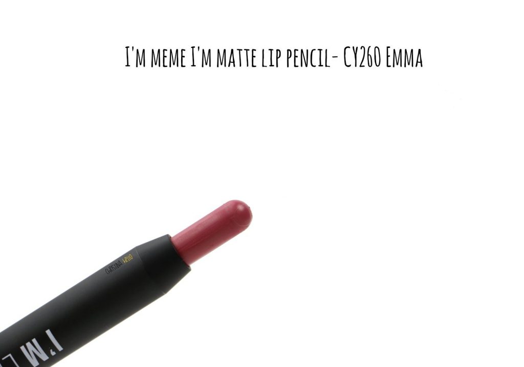 I'm meme I'm matte lip crayon in emma