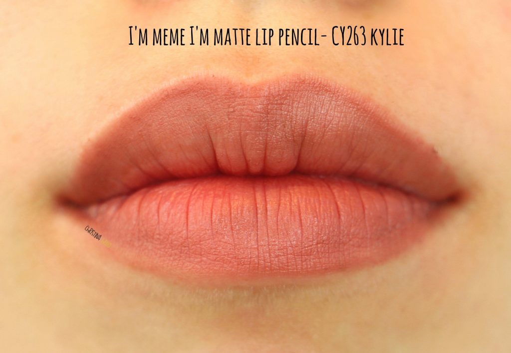 I'm meme I'm matte lip crayon in kylie