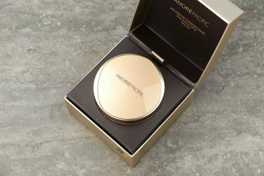 Amorepacific age correcting foundation cushion review