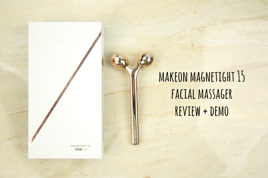 makeon magnetight 15 facial massager review