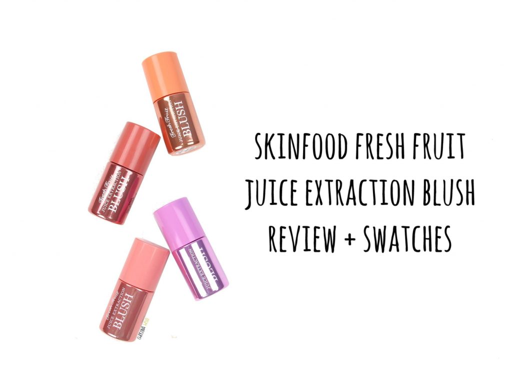 Skinfood fresh fruit juice extraction blush review