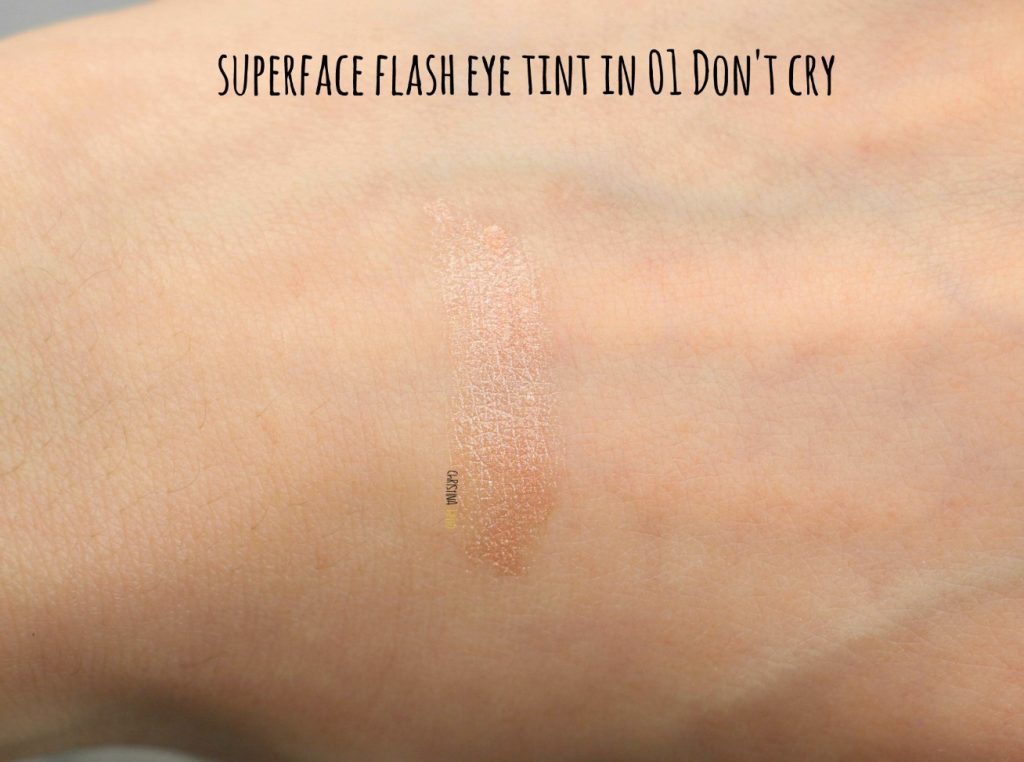 Superface flash eye tint review