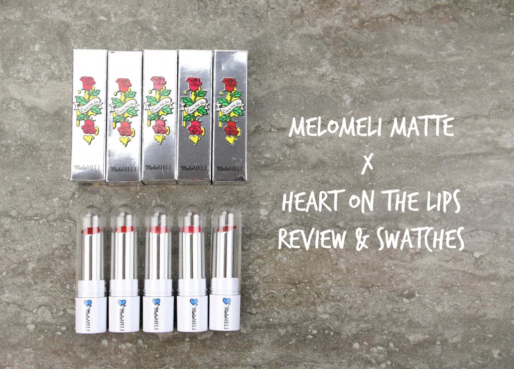 Melomeli matte x heart on the lips review