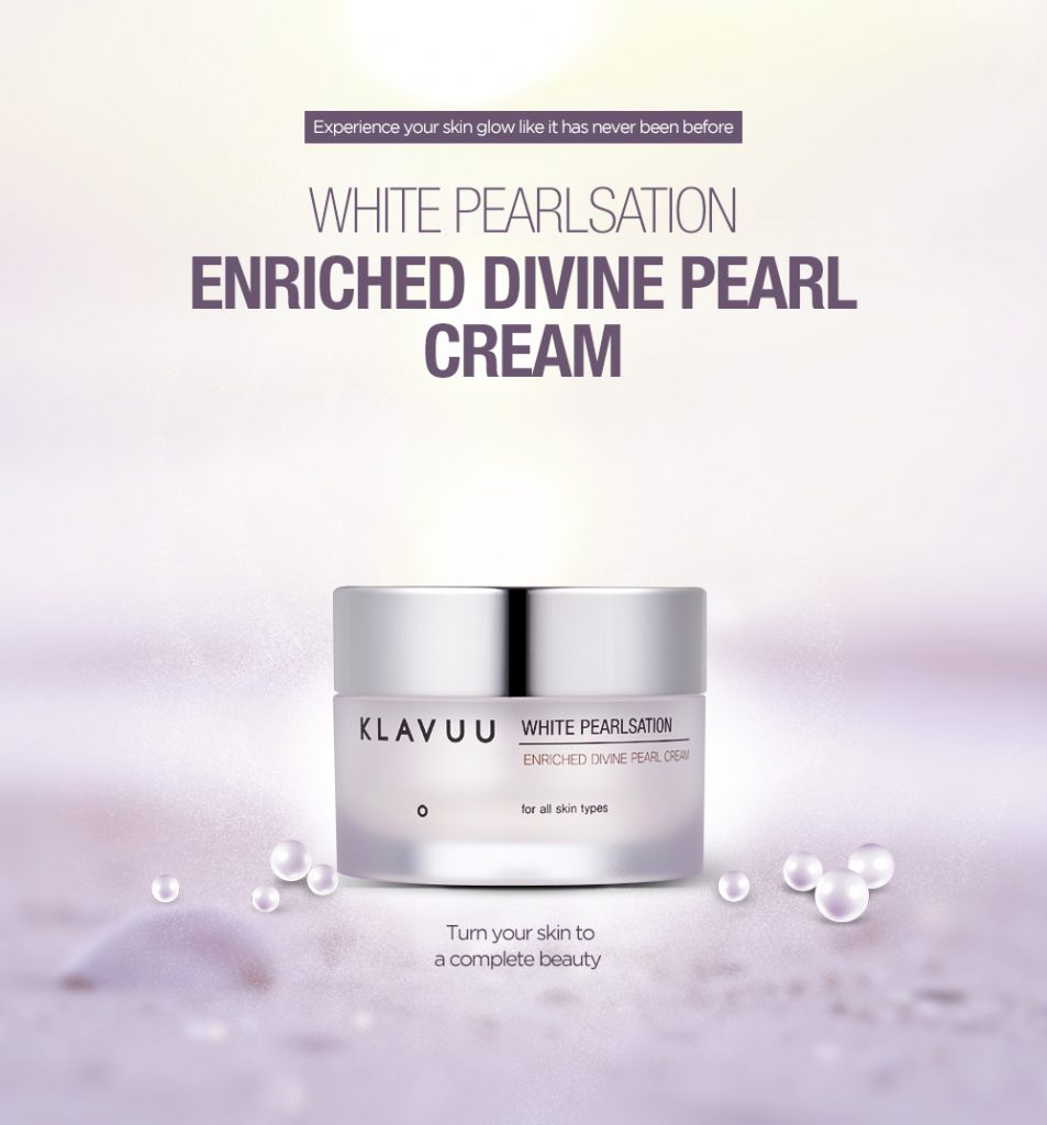 Klavuu white pearlsation enriched divine pearl cream