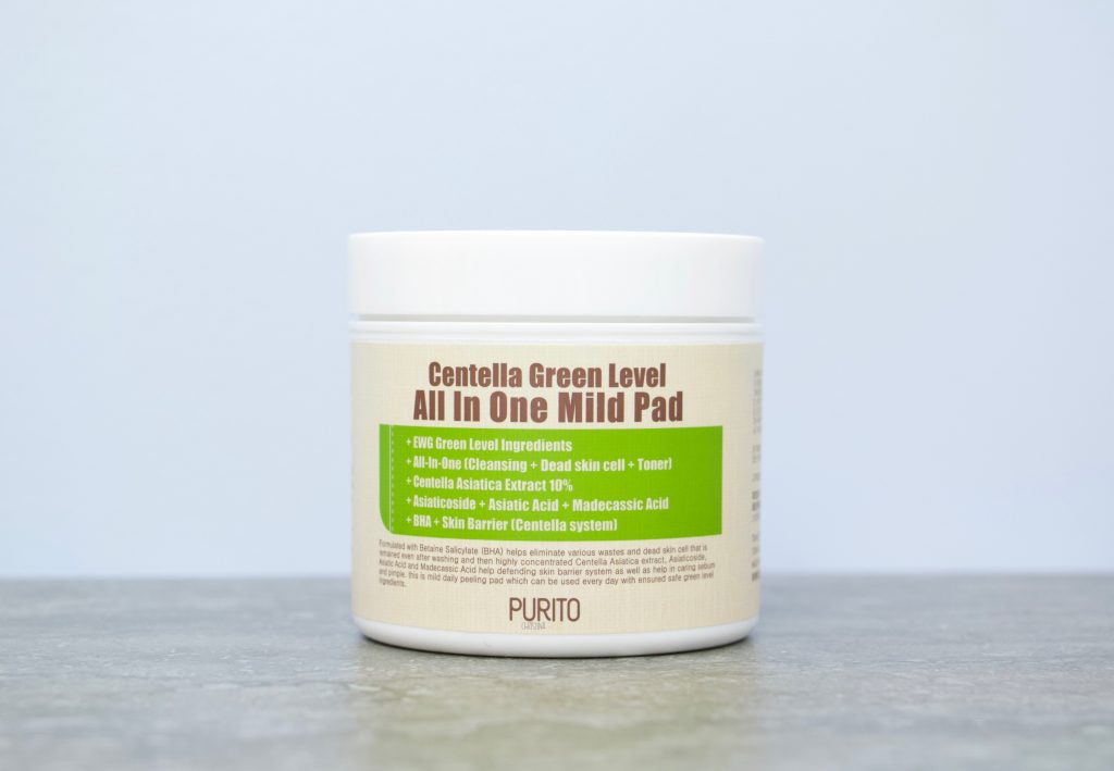 Purito centella green level all in one mild pad review