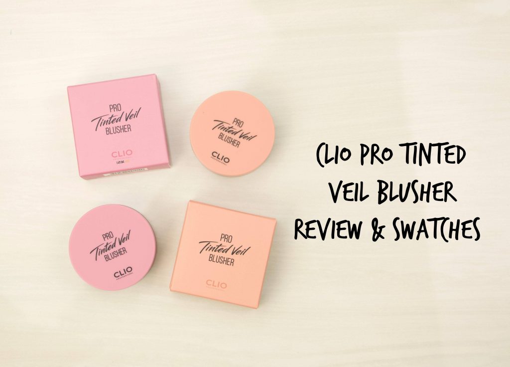 Clio pro tinted veil blusherreview and swatches