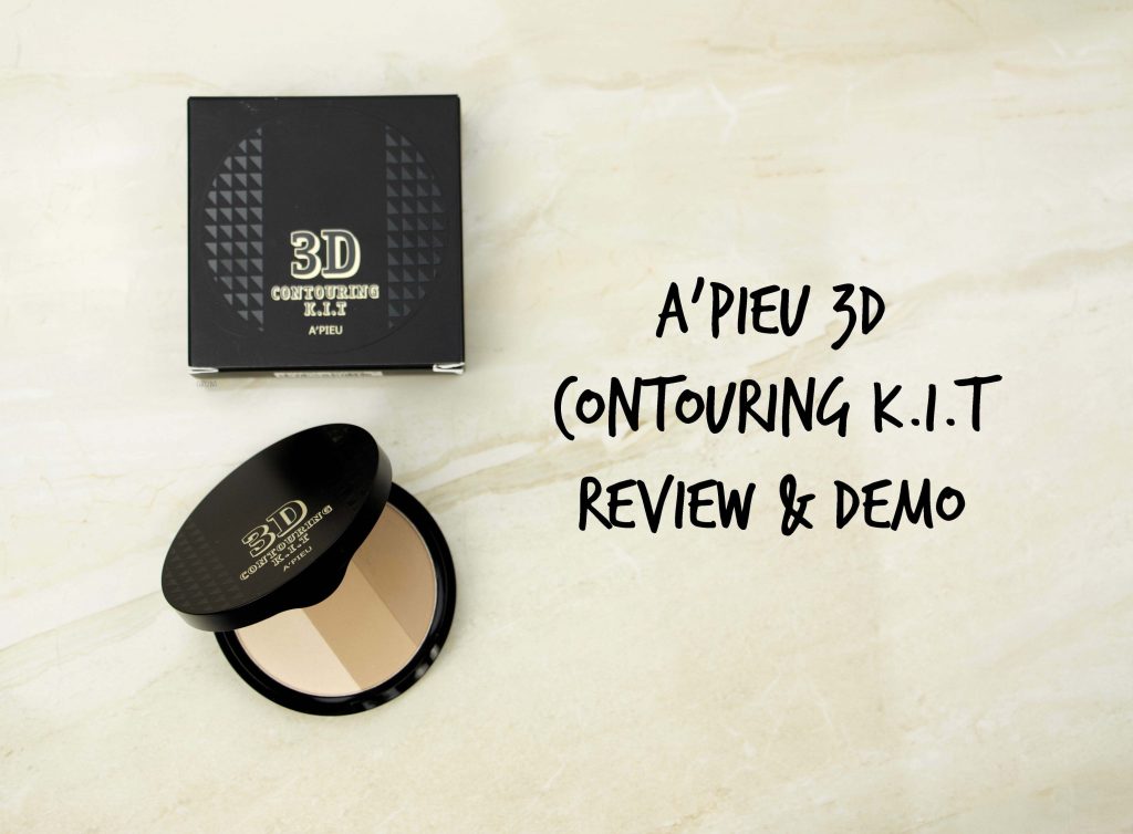 A'pieu contour K.I.T review and swatches