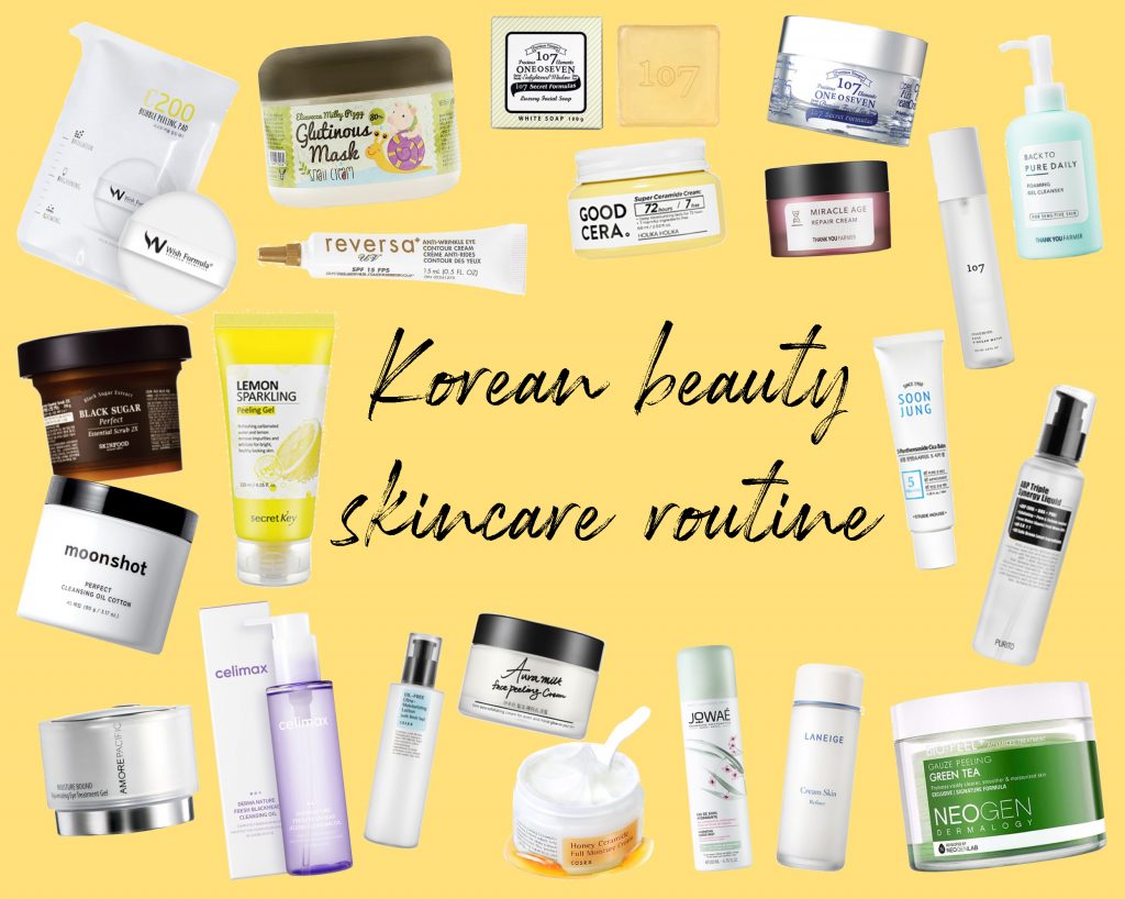 Korean beauty K beauty skincare routine