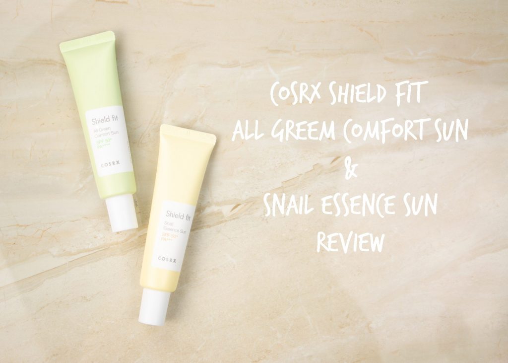 Cosrx shield fit all green comfort sun and snail essence sun review