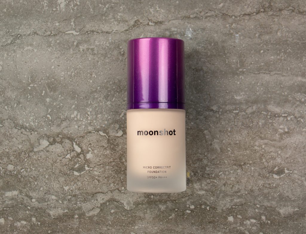 Moonshot micro correctfit foundation review for dry skin