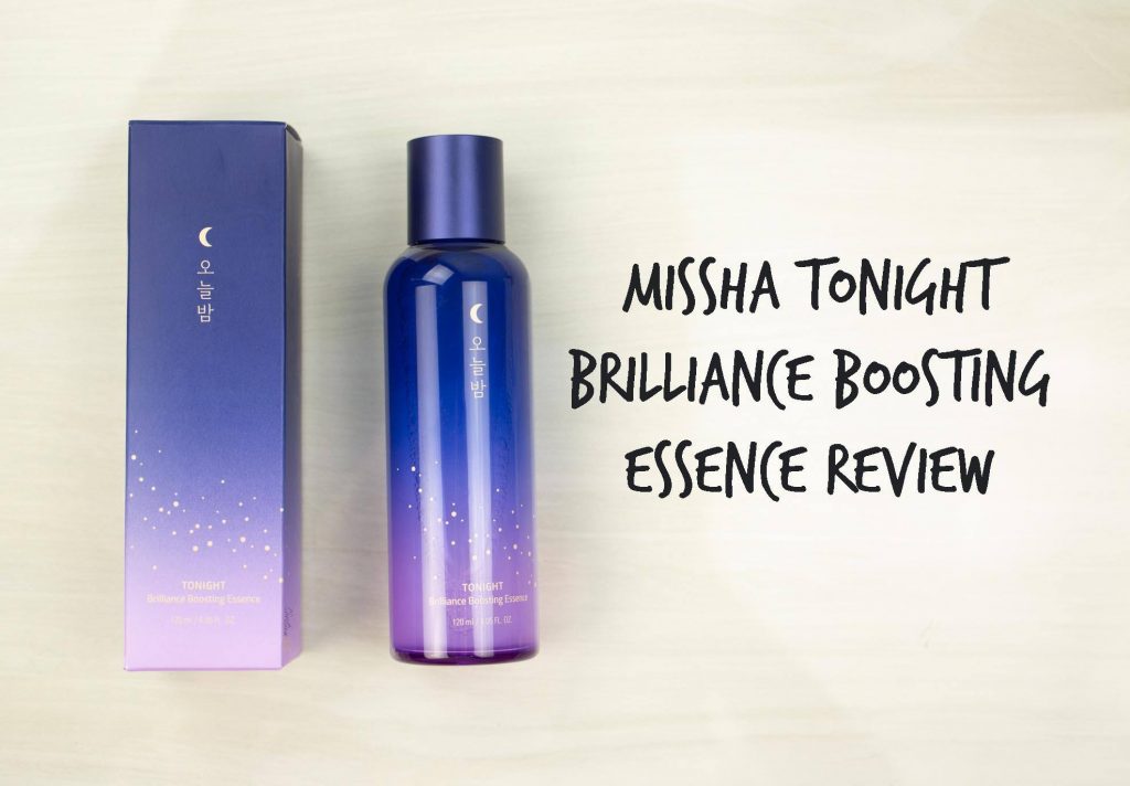 Missha tonight brilliance boosting essence review