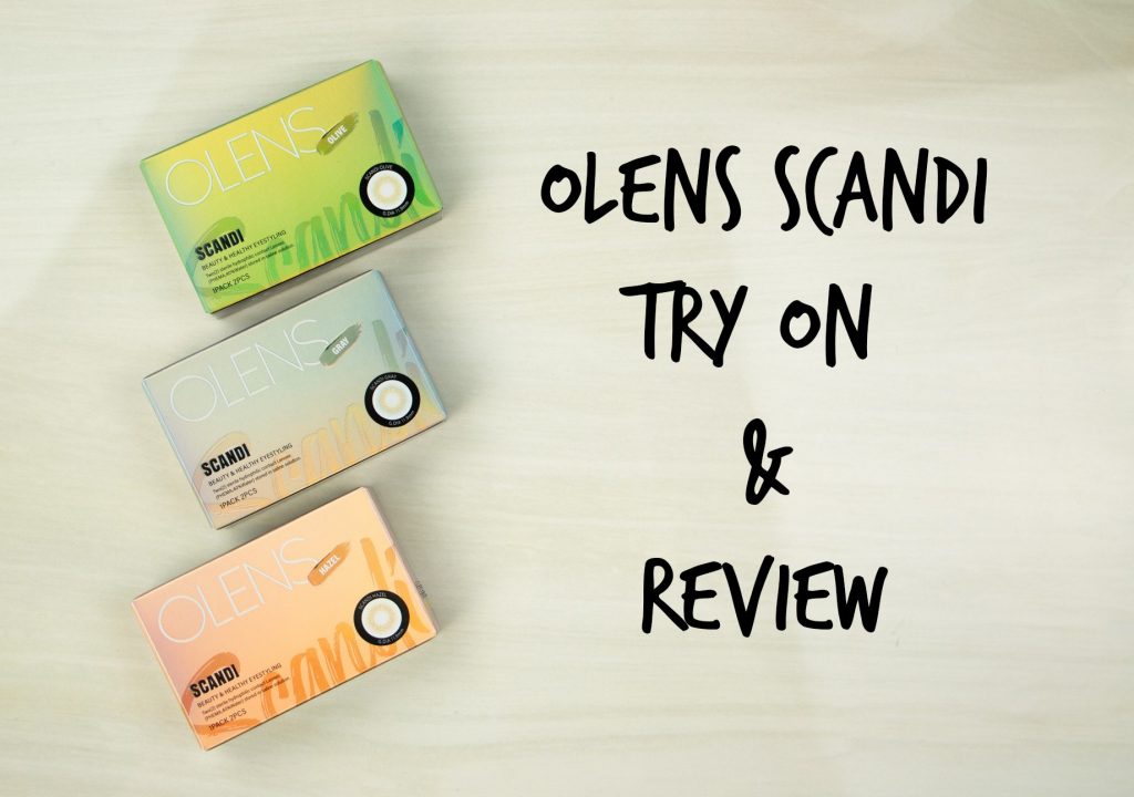 Olens scandi try on review color contacts for brown eyes
