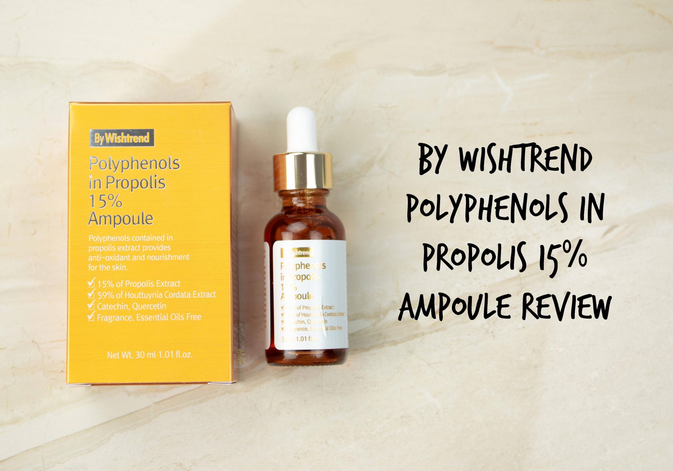 By wishtrend polyphenols in propolis 15% ampoule review