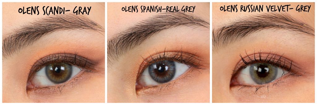 Olens scandi gray comparison to spanish real grey and russian velvet grey
