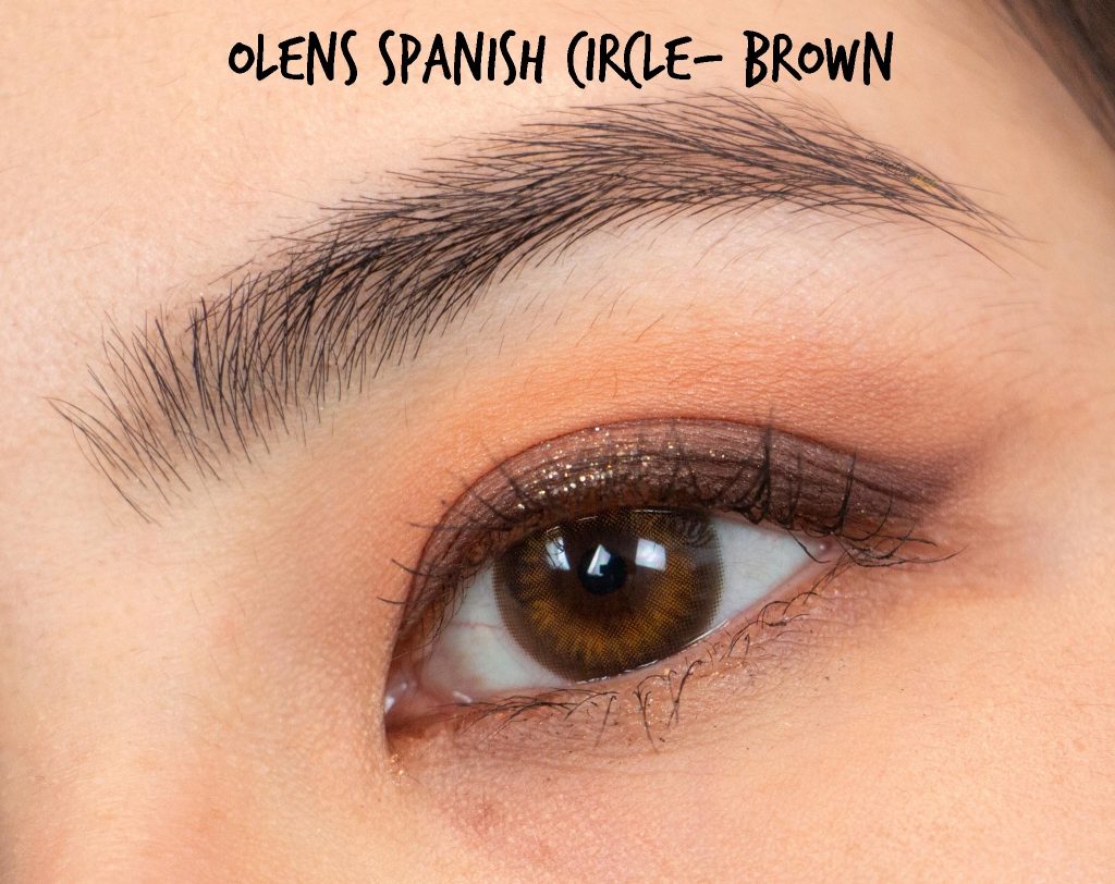 Circle lense contacts olens spanish circle brown review