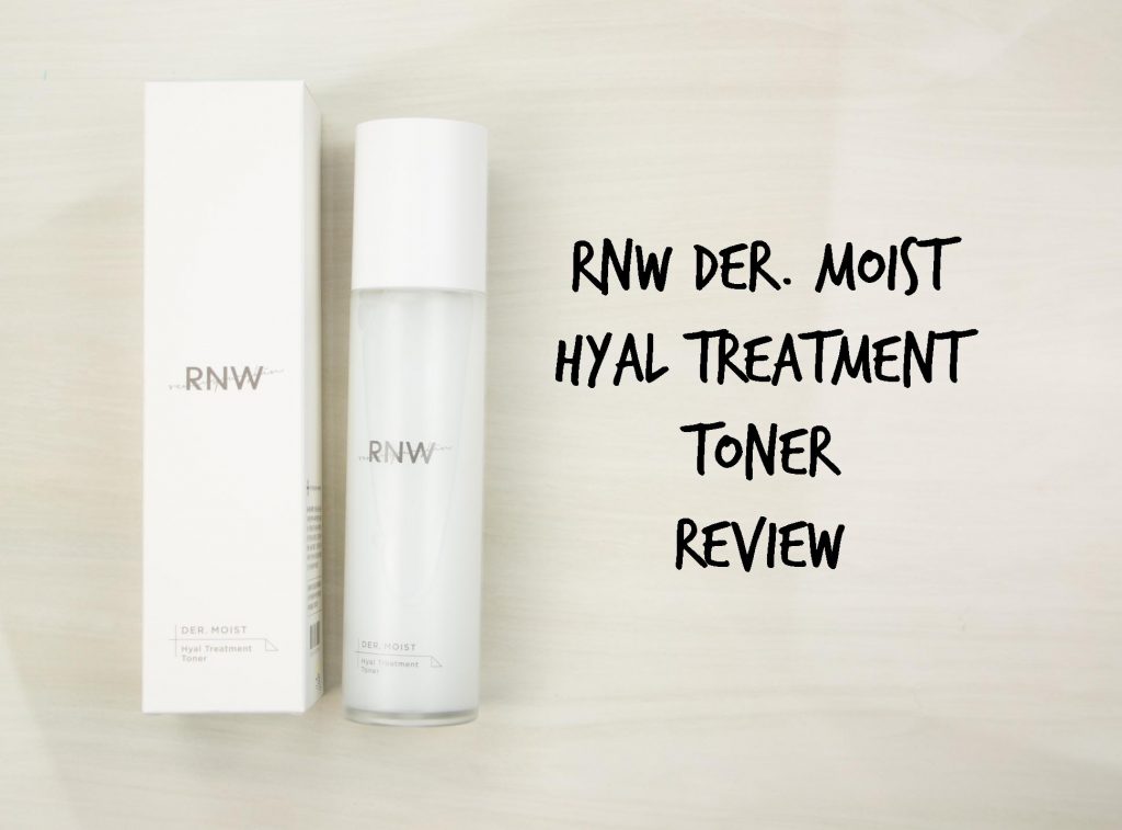 RNW Der. Moist Hyal treatment toner review
