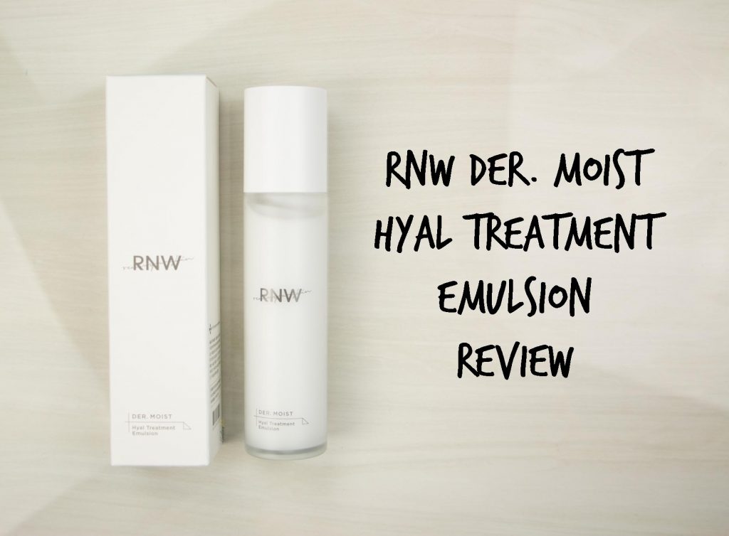 RNW Der. moist hyal treatment emulsion review