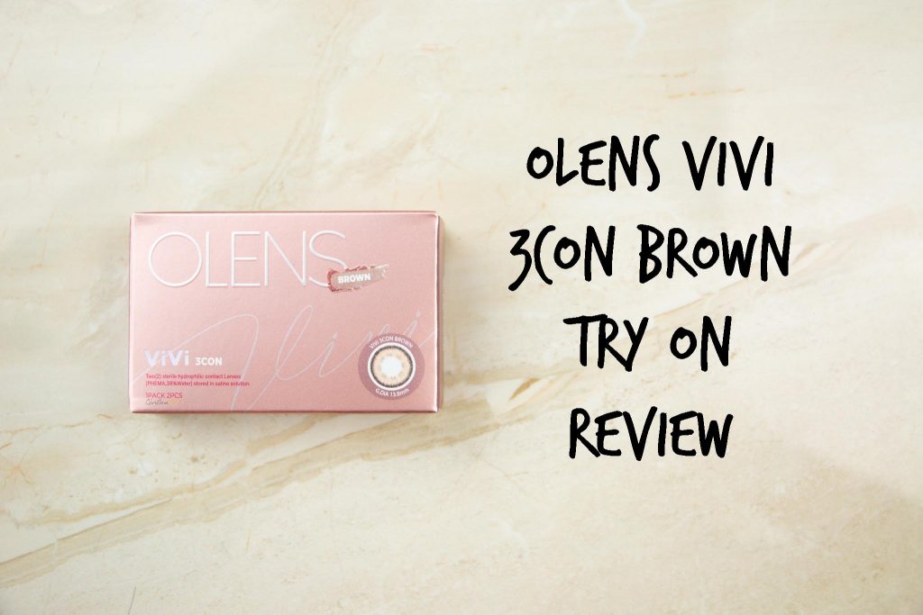 Olens Vivi 3con brown try on review