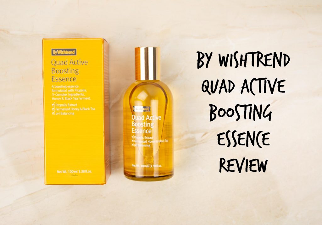 By wishtrend quad active boosting essence review
