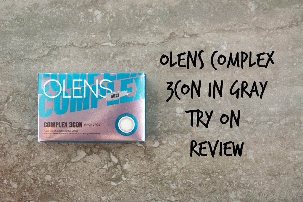 Olens complex 3con in gray try on review