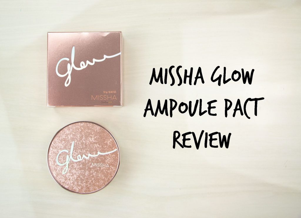 MIssha glow ampoule pact review