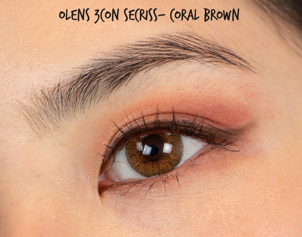 Olens 3con secriss coral brown review try on