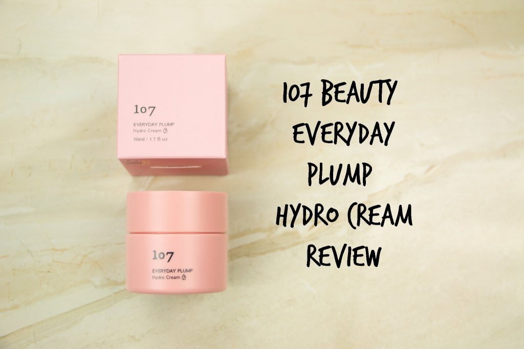 107 beauty everyday plump hydro cream review