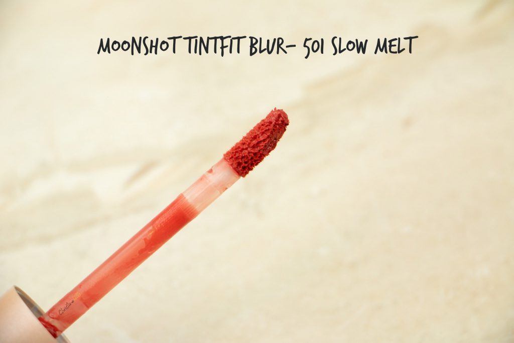 Moonshot tint fit blur 501 slow melt swatch review